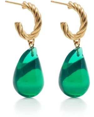 Completedworks Aros Con Detalle De Gemas - Verde