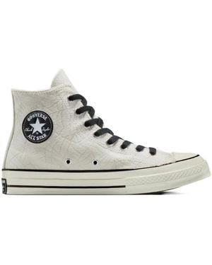Converse Sneakers Alte Chuck 70 Plus - Bianco