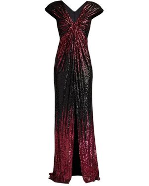 Tadashi Shoji Robe Longue Carys - Rouge