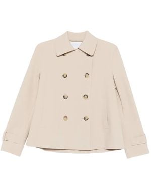 Harris Wharf London Doppelreihiges Sakko - Natur