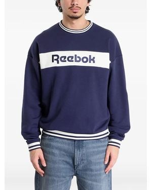 Reebok Crew-Neck Sweatshirt - Blue