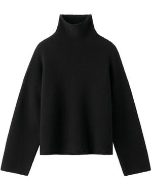 Almada Label Amie Turtleneck Sweater - Black