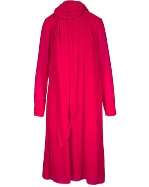 Dorothee Schumacher Draped Midi Dress - Pink