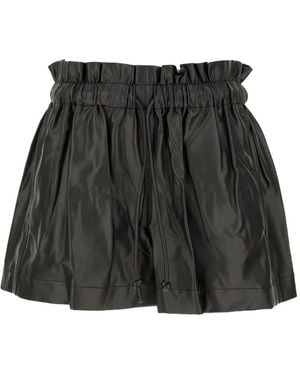 Isabel Marant Drawstring-Waistband Shorts - Black