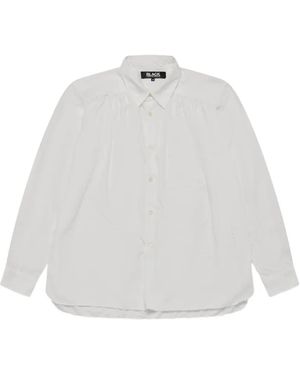 COMME DES GARÇON BLACK Gathered Shirt - White