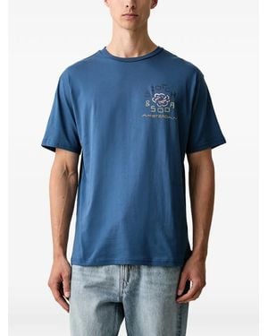 Scotch & Soda Artwork Graphic-Print T-Shirt - Blue