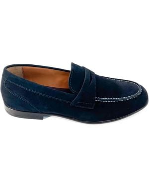 Bruno Magli Silas Penny-Loafer - Blau