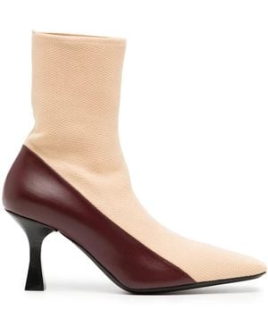 Neous Ruch 80Mm Two-Tone Boots - Brown
