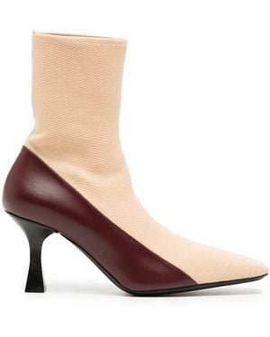 Neous Ruch 80Mm Two-Tone Boots - Brown