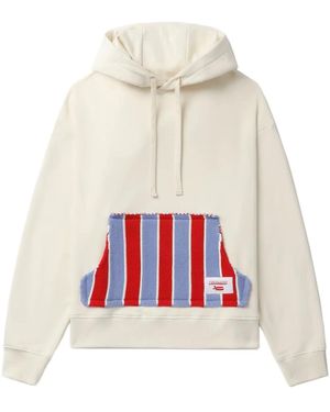 Charles Jeffrey Jersey-Hoodie - Weiß