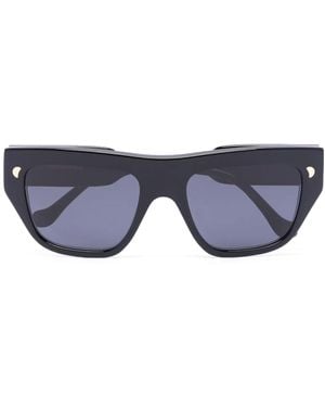 Nanushka Oversized-Frame Tinted-Lenses Sunglasses - Blue