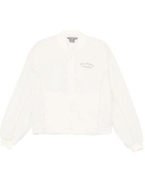 New Balance Embroidered Zip-Up Jacket - White