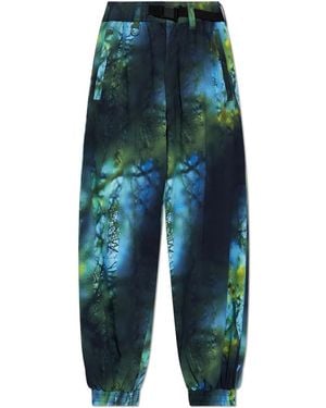 Y-3 Aop Ripstop Pants - Blue