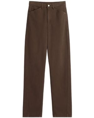 Lemaire Five-Pocket Trousers - Brown