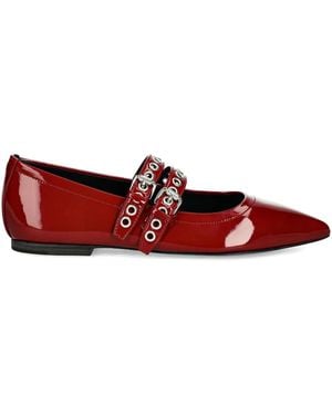Kennel & Schmenger Jenny Ballet Flats - Red