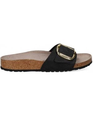 Birkenstock Madrid Big Buckle Sandals - White