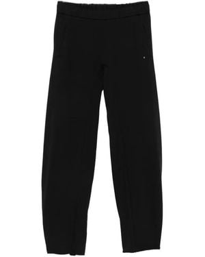 Ma+ Straight-Leg Track Trousers - Black