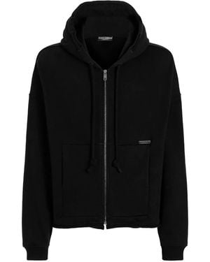 Dolce & Gabbana ジップアップ パーカー - ブラック