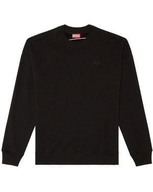 DIESEL S-rob-megoval-d スウェットシャツ - ブラック