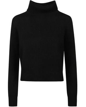 Be You Roll-Neck Knitted Jumper - Black