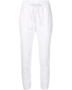 James Perse Mixed Media Trousers - White