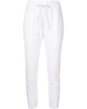 James Perse Mixed Media Pants - White