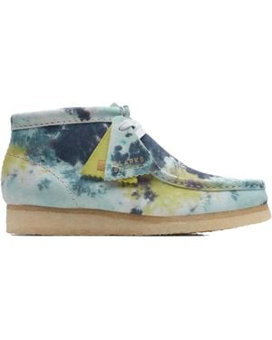 Clarks Wallabee Boots - Blue