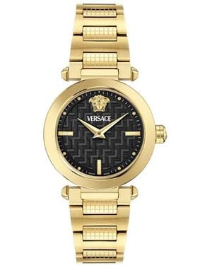 Versace Reloj Greek de 35 mm - Metálico