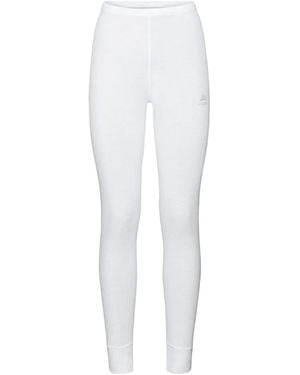 Odlo Logo Base-Layer Leggings - White