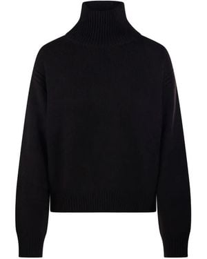 Lisa Yang Tiona Roll-Neck Jumper - Black