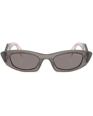Prada Symbole Cat-Eye Sunglasses - Gray
