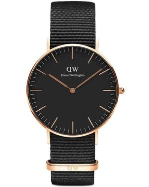 Daniel Wellington Classic Cornwall 40Mm Watch - Black