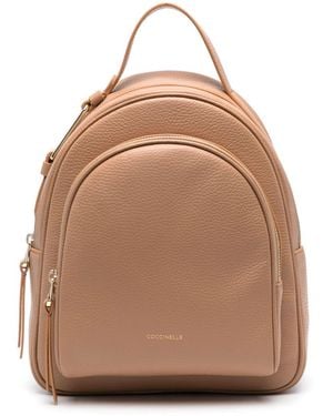 Coccinelle Medium Malory Backpack - Natural