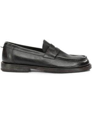 Moma Leather Loafers - Black