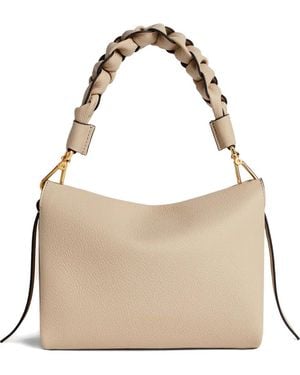 Coccinelle Small Boheme braided-handle shoulder bag - Neutro