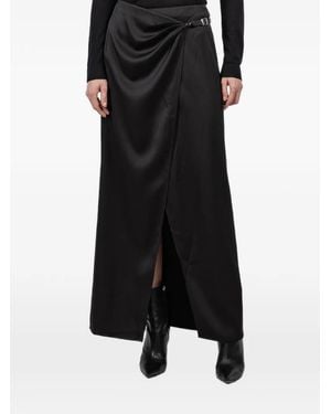 L'Agence Emmarie Maxi Skirt - Black