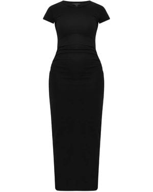 AllSaints Katarina Short-Sleeve Dress - Black