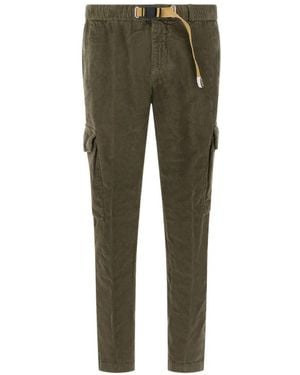 White Sand Cargo Trousers - Green