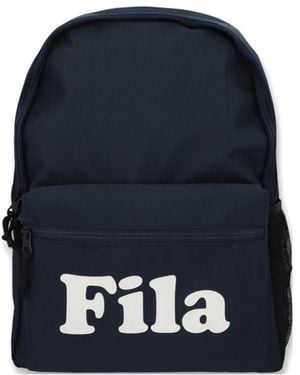 Fila Garda Rucksack Mit Logo-Print - Blau