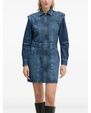 G-Star Long-Sleeved Denim Dress - Blue