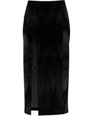 MACCAPANI Scio Midi Skirt - Black