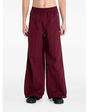 adidas Venice Side Stripe Trousers - Red