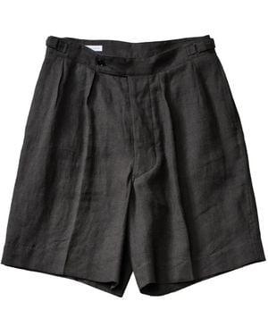Kaptain Sunshine Gurkha Shorts - Black