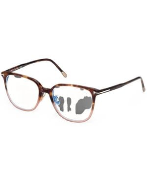 Tom Ford Rectangle-Frame Glasses - White