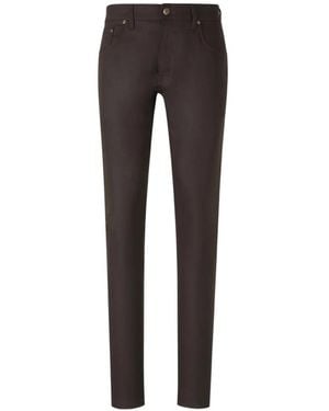 PT Torino Straight-Fit Trousers - Black