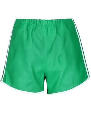 SPRWMN Shorts Elasticizzati Con Banda Laterale - Verde