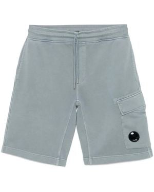 C.P. Company Lens-Detail Shorts - Grey