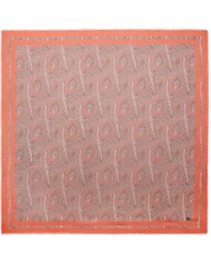 Etro Schal Mit Paisleymuster - Pink