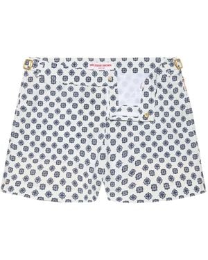 Orlebar Brown Shorter Length Swimshorts - White