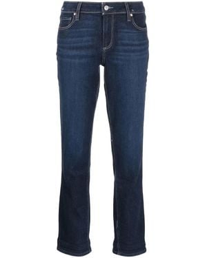 PAIGE Brigitte Cropped Jeans - Blue